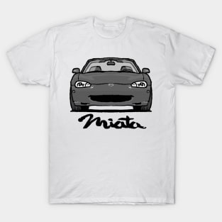 MX5 Miata NB1 Grey T-Shirt